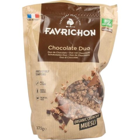 Favrichon - chocolate duo muesli Biologisch
