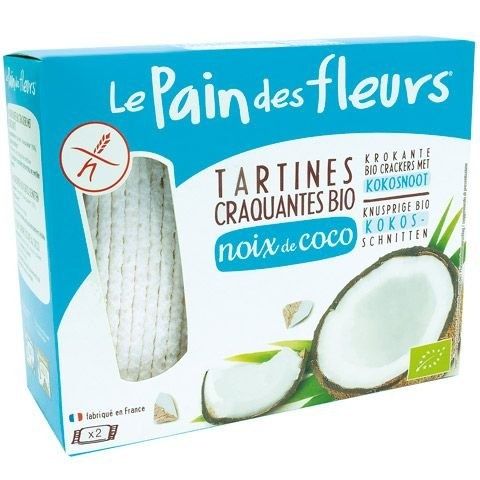 Le Pain Des Fleurs Krokante Crackers Kokos Biologisch