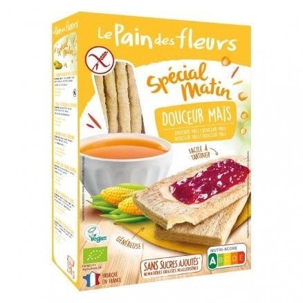 Le Pain Des Fleurs Ontbijtcrackers Mais Biologisch