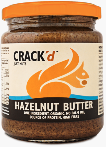 Crack'd Hazelnootpasta Biologisch