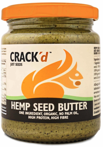 Crack'd Hennepzaadpasta Biologisch