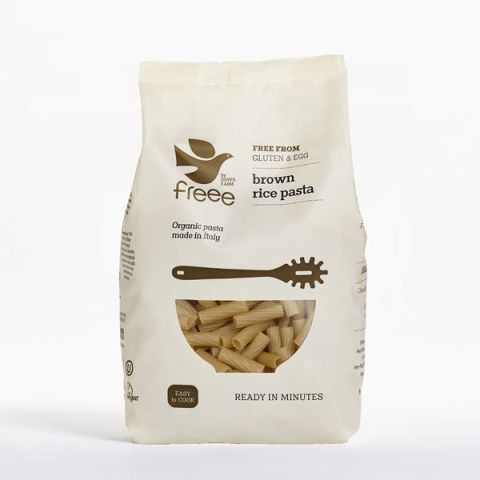 Doves Farm Volkoren Rijst Tortiglioni Biologisch 