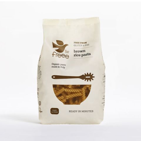 Doves Farm Volkoren Rijst fusilli Biologisch 