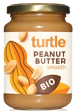 Turtle - Pindakaas Biologisch 350 gram