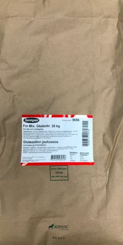 Semper Glutenvrije Fin Mix 25 kg 5656