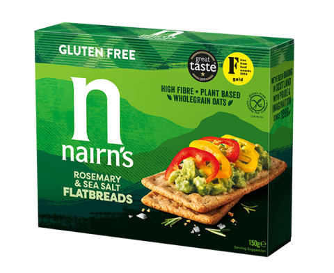 Nairns Flatbreads Rosemary & Seasalt
