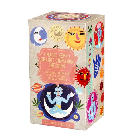 Ministry of Tea Magic Hemp Orange Cinnamon Infusion Thee Biologisch