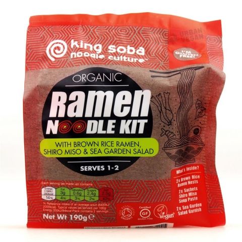 King Soba Ramen Noodle Kit Bruine Rijst
