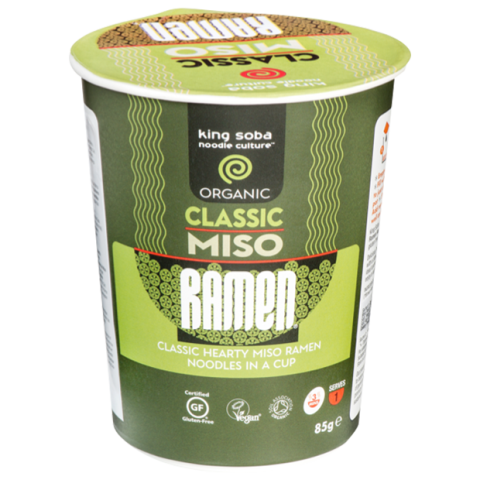 King Soba Classic Miso Ramen Noedelsoep Biologisch