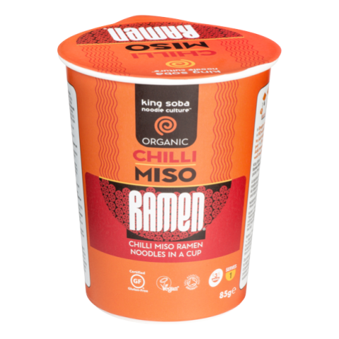 King Soba Chili Miso Ramen Noedelsoep Biologisch