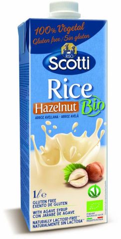 Riso Scotti Rijst Hazelnoot Drank Biologisch