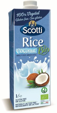 Riso Scotti Rijstdrink met Kokos Biologisch`