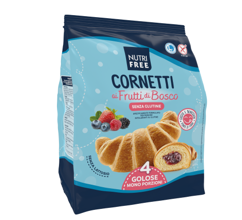 Nutrifree Cornetti Bosvruchten (croissant) 4 stuks