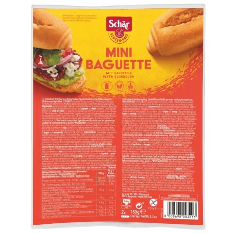Schär Mini baguette duo 