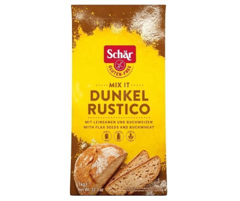 Schär Broodmix bruin (dunkel) 1000 gram