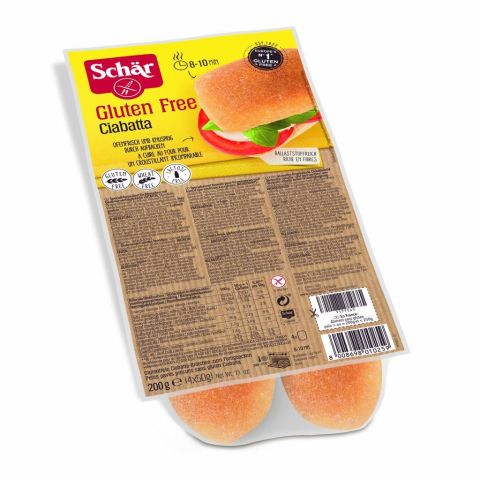 Schär Ciabatta's 4 Stuks