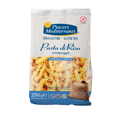 Piaceri Mediterranei Pasta di Riso Fusilli