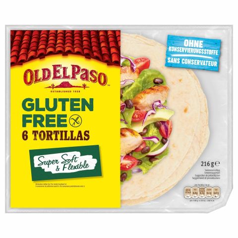 Old El Paso Tortillas 6 Stuks