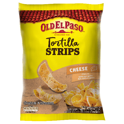 Old El Paso Tortilla Strips Cheese