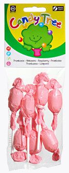 Candy Tree Frambozen Lollies Biologisch (7 stuks)