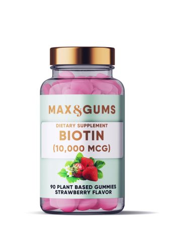 Max&Gums - Voedingssupplement Biotine 90 stuks